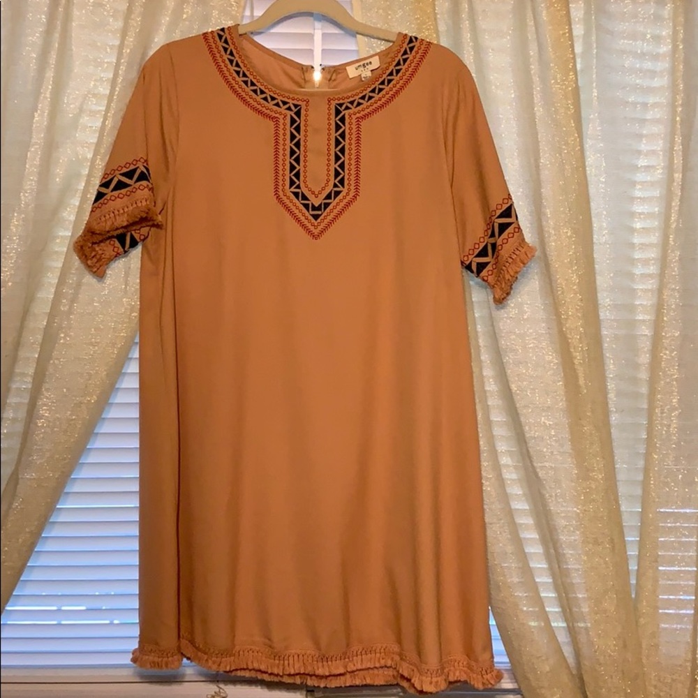 Aztec Shift Dress